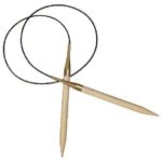 Fixed Circular Needles/Birch/80 cm