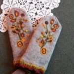 Handmade mittens