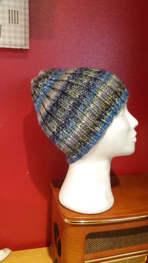 Knitted hat for men