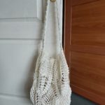 Crocheted net bag