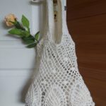 Crocheted net bag