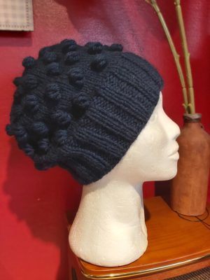 Handknitted Hat with spheres