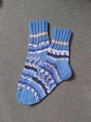 Handknitted socks for men