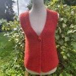 Handknitted vest