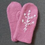 Felted mittens