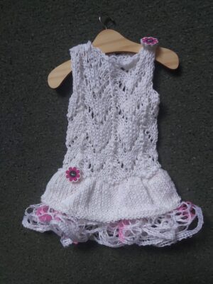 Knitted Doll dress