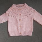 hand-knitted cardigan