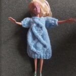 Barbie kootud kleit
