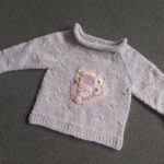 Alpaca wool childrenś sweater