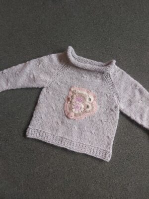 Alpaca wool childrenś sweater