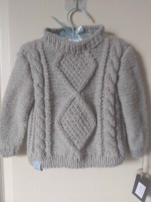 Alpaca wool childrenś sweater