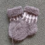 Beebi alpakavillast sokid